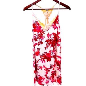 Soma Cool Nights Floral Lace Chemise XL